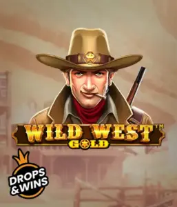  Encounter the rugged sheriff of "Wild West Gold," a popular slot game by Pragmatic Play. The image shows a confident sheriff with a sheriff’s badge, set against a dusty Old West town backdrop. The game's title is prominently displayed in a classic font, complementing the theme of adventure and law enforcement in the wild frontier. 